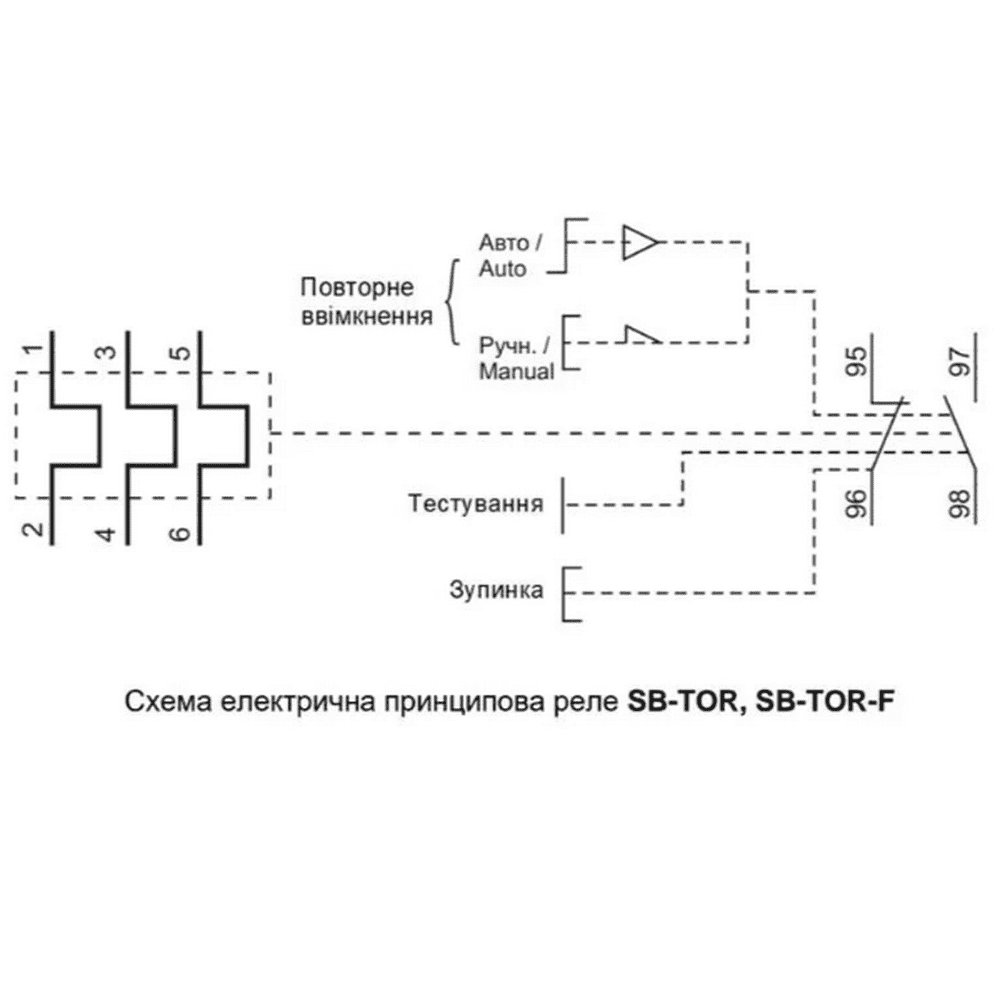 Реле електротеплове SB-TOR 17-25А UEC ( TR1-SB-TOR-17-25 )